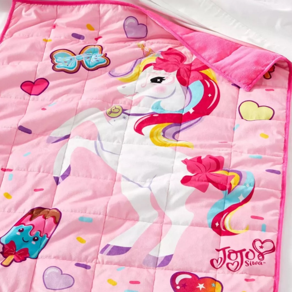 Unicorn JoJo Siwa Weighted Blanket